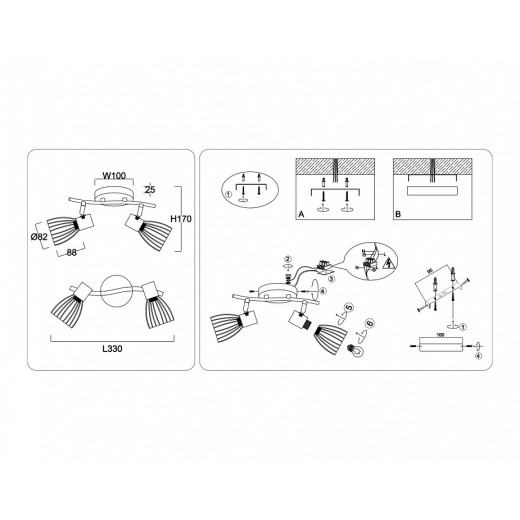 Спот Ambrella Light TR TR8660