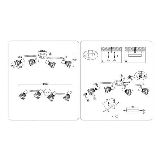 Спот Ambrella Light TR TR8662
