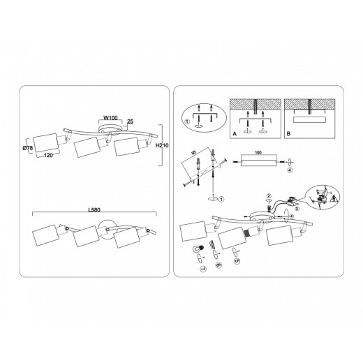 Спот Ambrella Light TR TR8722