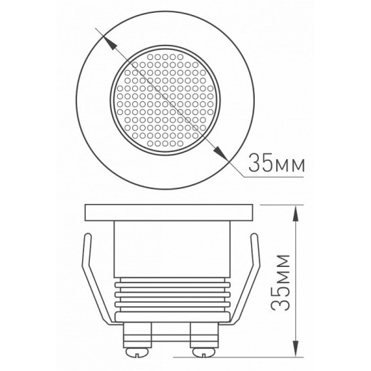 Встраиваемый светильник Arlight  020753