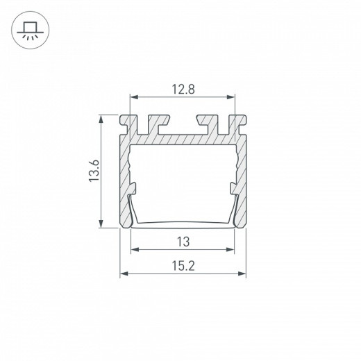 Профиль универсальный Arlight PDS 026517