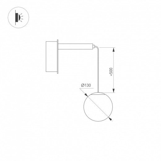 Бра Arlight BEADS 037065