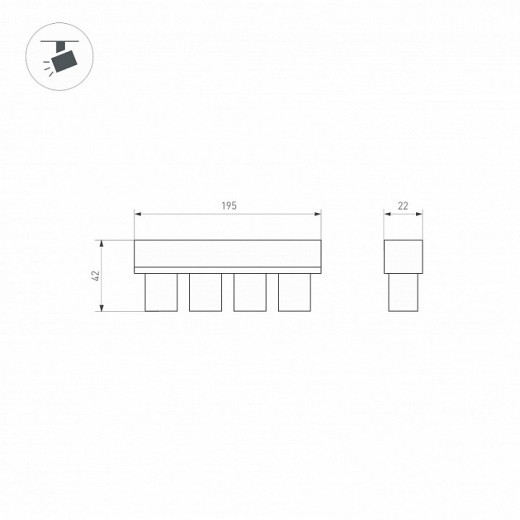 Накладной светильник Arlight MAG-ORIENT 37330