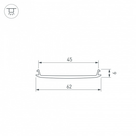 Рассеиватель Arlight STRETCH 040822