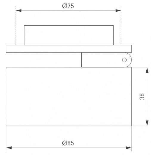 Встраиваемый светильник Arlight POT 045783