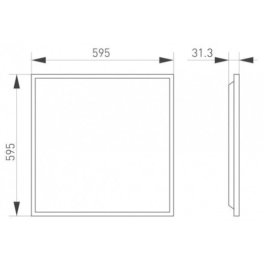Светильник для потолка Армстронг Arlight TITAN 046049