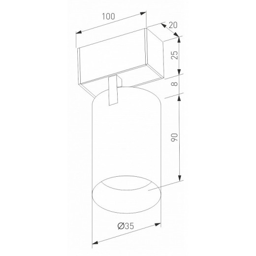 Светильник на штанге Arlight MAG-25 046300