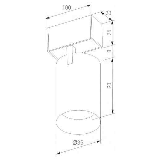 Светильник на штанге Arlight MAG-25 046310