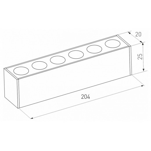 Встраиваемый светильник Arlight MAG-25 046322