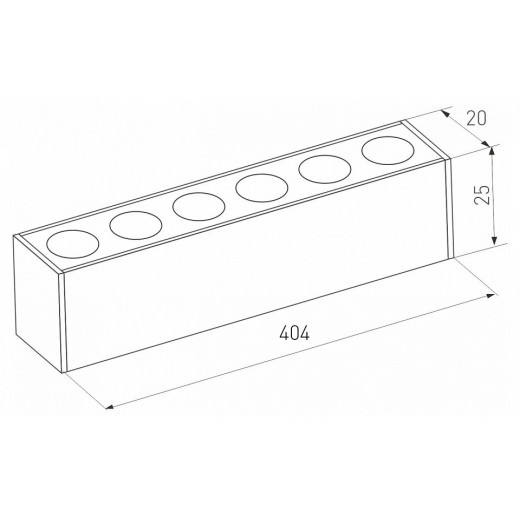 Встраиваемый светильник Arlight MAG-25 046325
