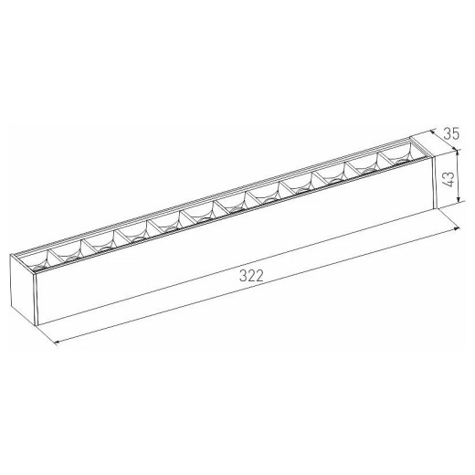 Встраиваемый светильник Arlight MAG-45 046528