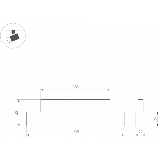 Накладной светильник Arlight MAG-ORIENT 051734