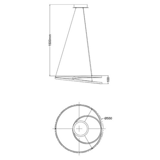 Подвесной светильник Arte Lamp Millo A3893SP-30BK