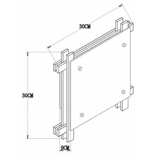 Накладной светильник Arte Lamp Archimede A6462PL-2CK