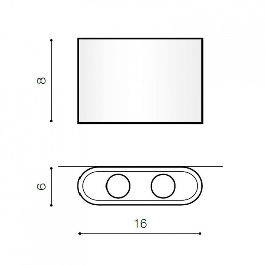 Накладной светильник Azzardo Vega AZ1758