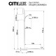 Торшер с подсветкой Citilux Click CL810010