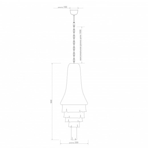 Подвесная люстра Covali  JPL-20421