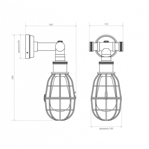 Бра Covali  WL-30526