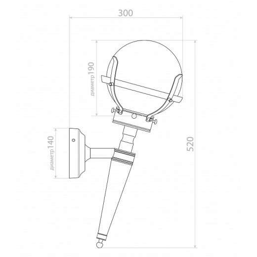 Бра Covali  WL-30563