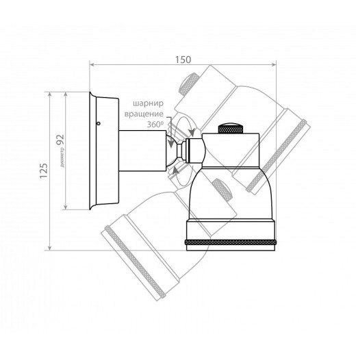Бра Covali  WL-31119