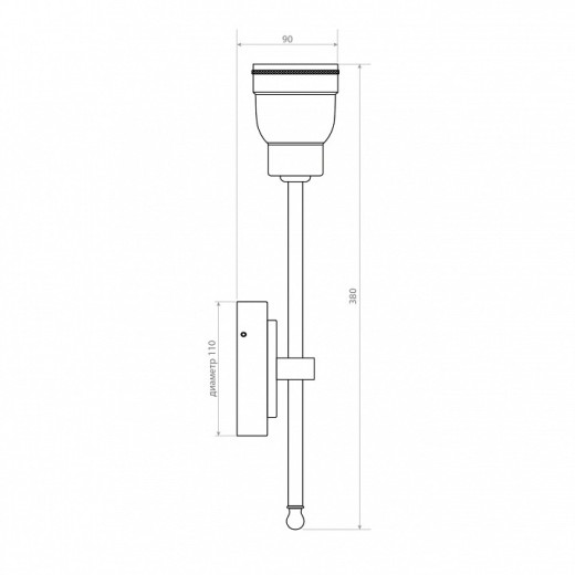 Бра Covali  WL-38029