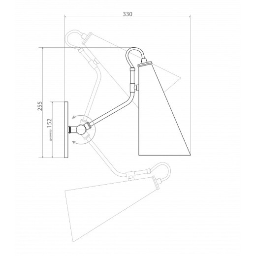 Бра Covali  WL-38030