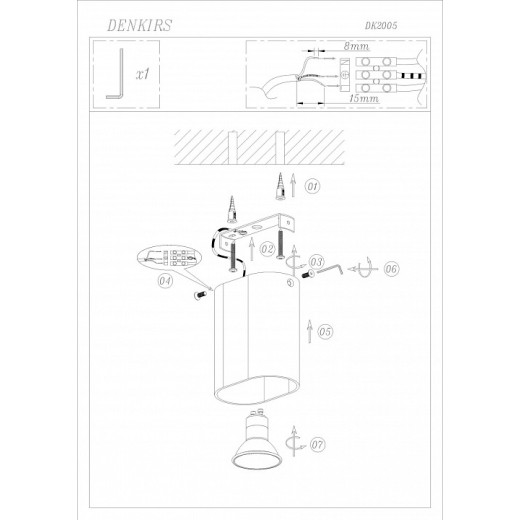 Накладной светильник Denkirs DK2005 DK2005-CO