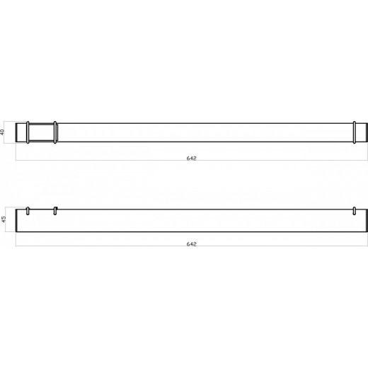 Накладной светильник Denkirs BELTY GRILL DK5572-WB