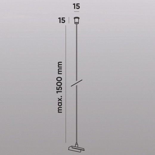 Подвес для трека Denkirs SMART Base TR2126-BK