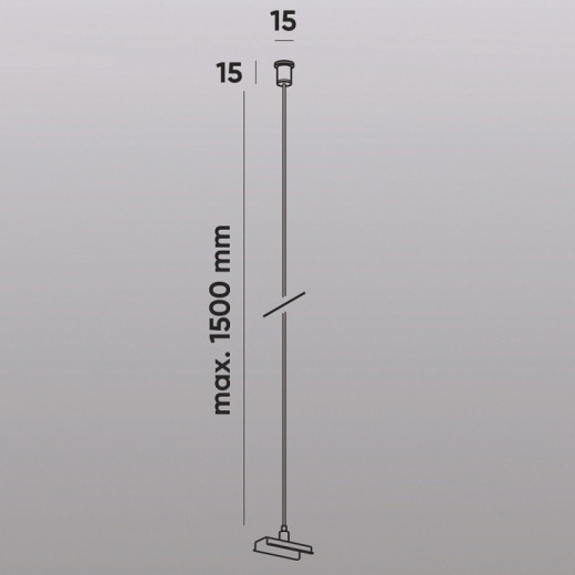 Подвес для трека Denkirs SMART Base TR2126-WH
