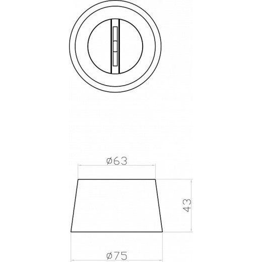 Основание для трека-ремня Denkirs BELTY BASE TR5515-BK