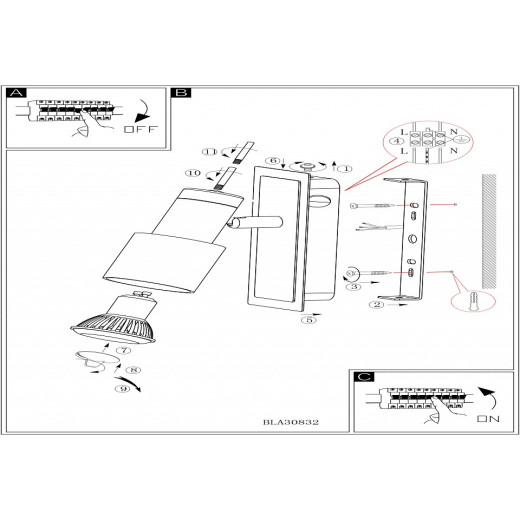 Бра Eglo Davida 1 30832