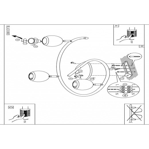Спот Eglo ПРОМО Bimeda 31003