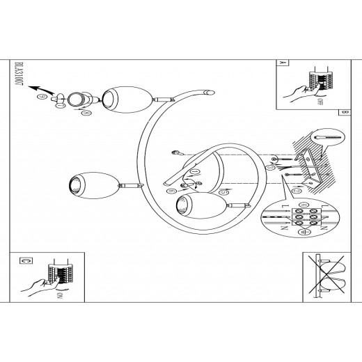 Спот Eglo ПРОМО Bimeda 31007