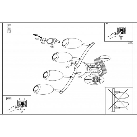 Спот Eglo ПРОМО Bimeda 31008