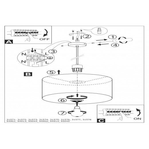 Подвесной светильник Eglo ПРОМО Pasteri 31573