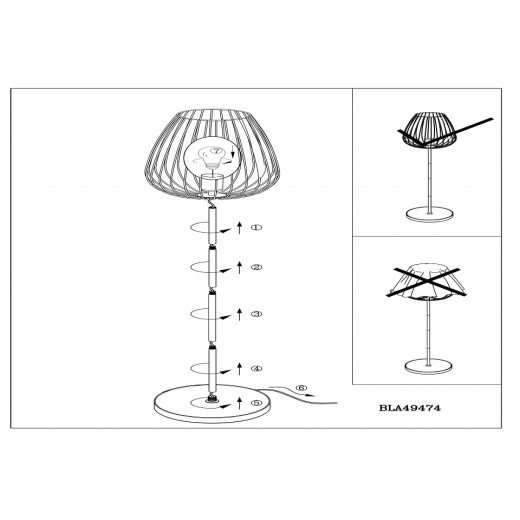 Торшер Eglo ПРОМО Newtown 49474