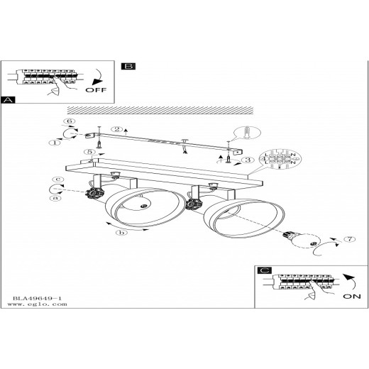 Спот Eglo ПРОМО Barnstaple 49649