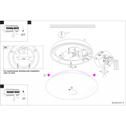 Накладной светильник Eglo ПРОМО Ella 81635