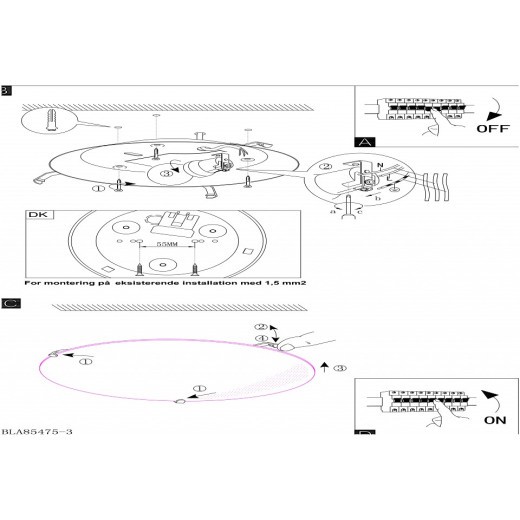 Накладной светильник Eglo ПРОМО Mars 1 89248