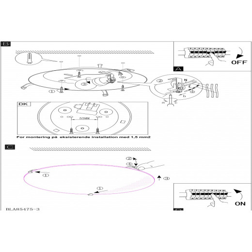 Накладной светильник Eglo ПРОМО Scalea 1 90043