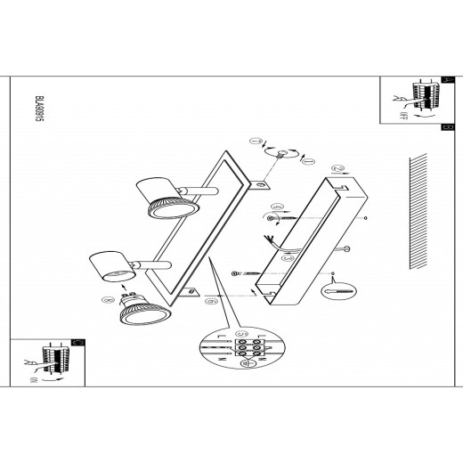 Спот Eglo Rottelo 90915
