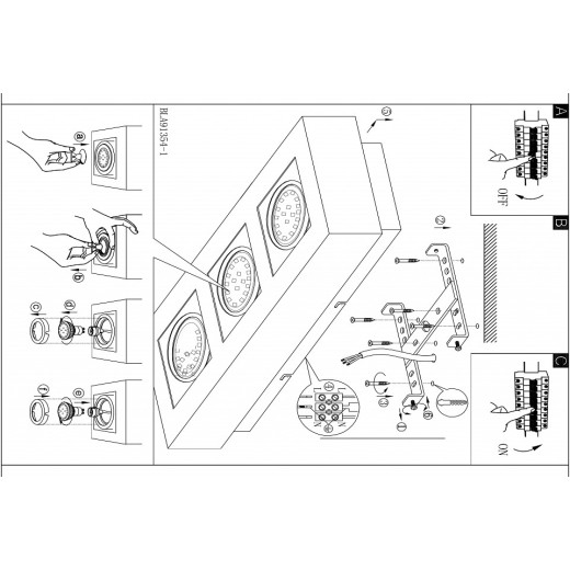 Накладной светильник Eglo ПРОМО Loke 1 91354