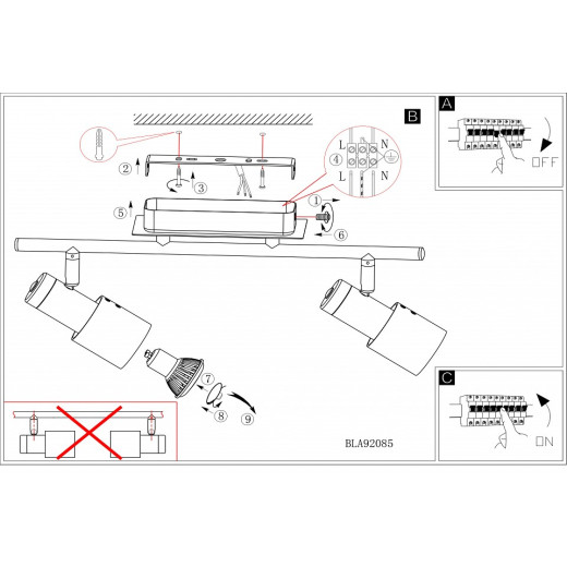 Спот Eglo Davida 92085