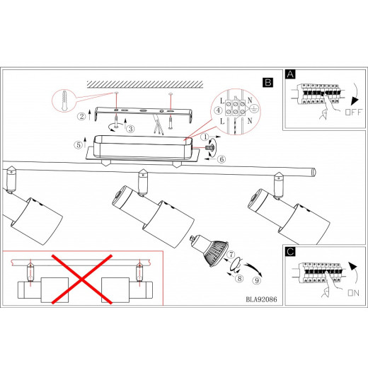 Спот Eglo Davida 92086
