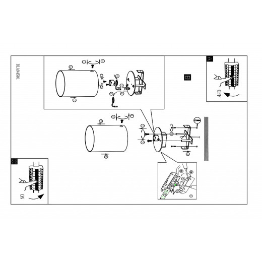 Накладной светильник Eglo ПРОМО Polasso 94503