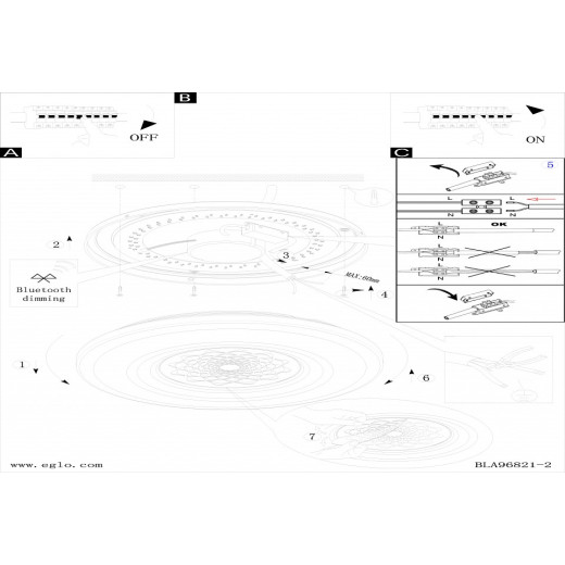 Накладной светильник Eglo ПРОМО Capasso-C 96821