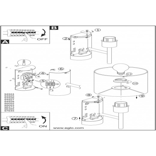 Бра Eglo ПРОМО Viserbella 97645