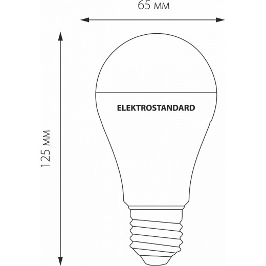 Лампа светодиодная Elektrostandard Classic LED E27 20Вт 4200K a052539