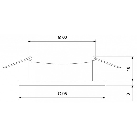 Встраиваемый светильник Elektrostandard Dorma a057004